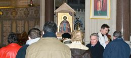 Veneration of the Relics of St Genesius